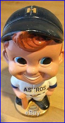 Vintage Houston Astros Gold Round Base Bobble Head Doll Vintage Houston Astros Gold Round Base Bobble Head Doll
