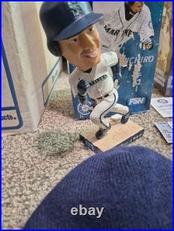 Vintage Ichiro-Griffy Jr Seattle Mariners Bobblehead Lot 6 Ticket And More