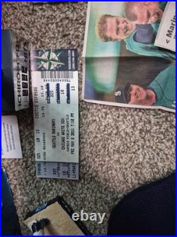 Vintage Ichiro-Griffy Jr Seattle Mariners Bobblehead Lot 6 Ticket And More