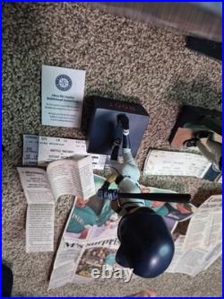 Vintage Ichiro-Griffy Jr Seattle Mariners Bobblehead Lot 6 Ticket And More
