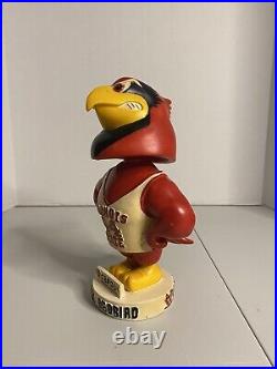 Vintage Illinois State University Redbirds REGGIE REDBIRD Bobblehead VHTF