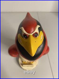 Vintage Illinois State University Redbirds REGGIE REDBIRD Bobblehead VHTF