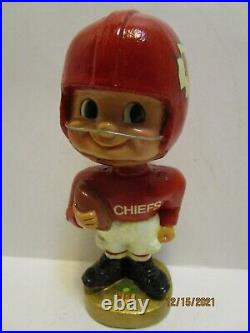 Vintage Japan Kansas City Chiefs Bobble Head Nodder
