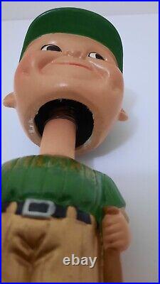 Vintage Kansas City Athletics Gold Base 1960's Bobblehead Nodder
