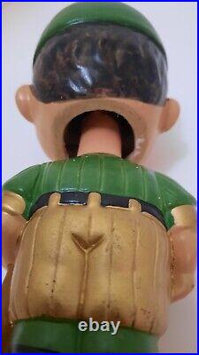 Vintage Kansas City Athletics Gold Base 1960's Bobblehead Nodder