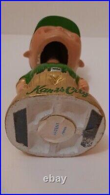 Vintage Kansas City Athletics Gold Base 1960's Bobblehead Nodder