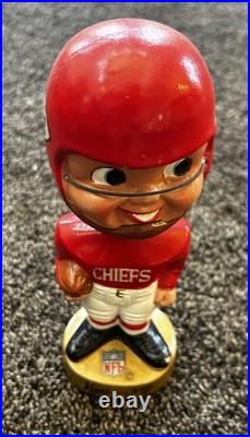 Vintage Kansas City Chiefs 1960s sports specialties bobble head Nodder