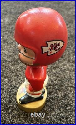 Vintage Kansas City Chiefs 1960s sports specialties bobble head Nodder