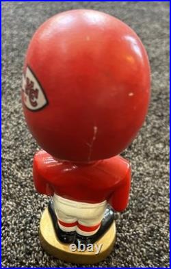 Vintage Kansas City Chiefs 1960s sports specialties bobble head Nodder
