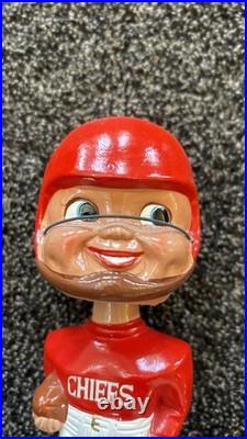 Vintage Kansas City Chiefs 1960s sports specialties bobble head Nodder
