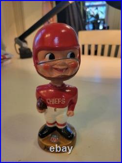 Vintage Kansas City Chiefs 1969 sports specialties bobble head Nodder Excellent Vintage Kansas City Chiefs 1969 sports specialties bobble head Nodder Excellent