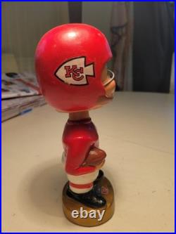 Vintage Kansas City Chiefs 1969 sports specialties bobble head Nodder Excellent
