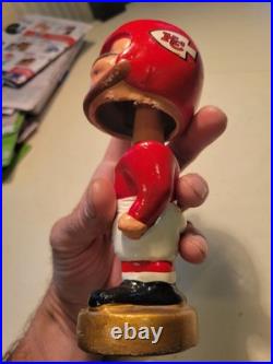 Vintage Kansas City Chiefs 1969 sports specialties bobble head Nodder Excellent