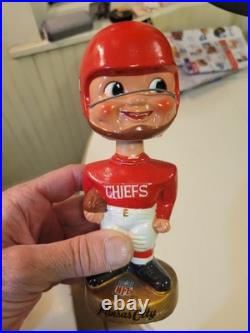 Vintage Kansas City Chiefs 1969 sports specialties bobble head Nodder Excellent