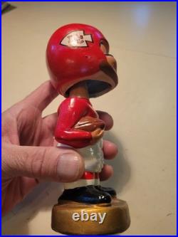 Vintage Kansas City Chiefs 1969 sports specialties bobble head Nodder Excellent