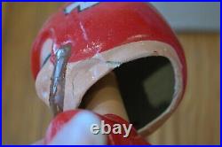 Vintage Kansas City Chiefs Bobblehead Nodder Gold Base NFL Logo