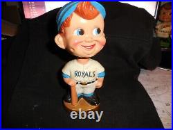 Vintage Kansas City Royals 1960s MLB Baseball Bobblehead