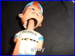 Vintage Kansas City Royals 1960s MLB Baseball Bobblehead