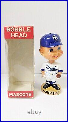 Vintage Kansas City Royals Bobblehead Mascot 1974 Danny Goodman Concessions