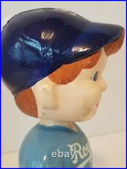 Vintage Kansas City Royals Bobblehead Nodder Baseball Collectible Rare 1988