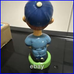 Vintage Kansas City Royals Bobblehead Nodder Green Base With Box Rare Fielder