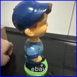 Vintage Kansas City Royals Bobblehead Nodder Green Base With Box Rare Fielder Vintage Kansas City Royals Bobblehead Nodder Green Base With Box Rare Fielder