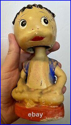 Vintage Kappa Bobble Head Nodder Japanese Folklore Doll Water Spirit Creature