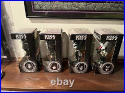 Vintage Kiss Wacky Wobbler Full Set Spencer Gifts Bobble Heads