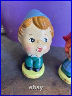 Vintage Kissing Bobblehead Kiss Me Holland/Dutch Girl & Boy Made In Japan 5 Vintage Kissing Bobblehead Kiss Me Holland/Dutch Girl & Boy Made In Japan 5