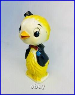 Vintage Kitsch Japan Bird Bobblehead Nodder Ceramic Figurine RARE