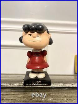 Vintage LEGO Japan Peanuts Comic Composition Nodder Figure LUCY