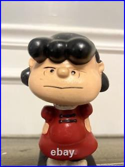 Vintage LEGO Japan Peanuts Comic Composition Nodder Figure LUCY