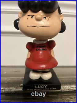 Vintage LEGO Japan Peanuts Comic Composition Nodder Figure LUCY