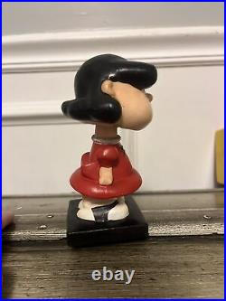 Vintage LEGO Japan Peanuts Comic Composition Nodder Figure LUCY