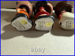 Vintage LOT OF Peanuts Ceramic Nodder Bobbleheads Charlie Brown Lucy 2-Snoopy Vintage LOT OF Peanuts Ceramic Nodder Bobbleheads Charlie Brown Lucy 2-Snoopy