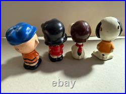 Vintage LOT OF Peanuts Ceramic Nodder Bobbleheads Charlie Brown Lucy 2-Snoopy Vintage LOT OF Peanuts Ceramic Nodder Bobbleheads Charlie Brown Lucy 2-Snoopy