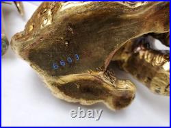 Vintage Large 13 Poodle Bobble Head Lenwile ARDALT Hollywood Regency