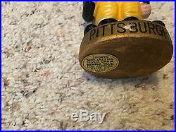 Vintage Late 1960's Pittsburgh Steelers Bobblehead Nodder With Original Box