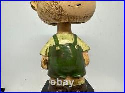 Vintage Lego Japan Peanuts Pig Pen Bobble Head Rare Inv-0364