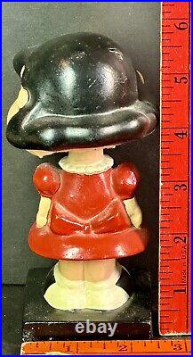 Vintage Lego Lucy Bobble Head Antique Peanuts Gang Nodder Charlie Brown Snoopy