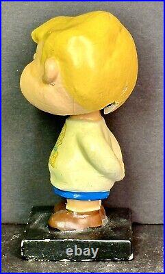 Vintage Lego Schroeder Bobble Head Antique Peanuts Nodder Charlie Brown Snoopy