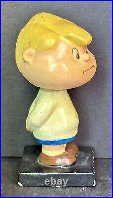 Vintage Lego Schroeder Bobble Head Antique Peanuts Nodder Charlie Brown Snoopy