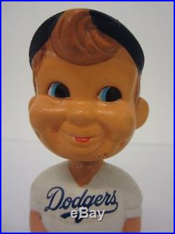 Vintage Los Angeles Dodgers 1960s Green Base RARE Bobblehead Nodder