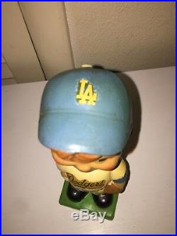 Vintage Los Angeles Dodgers Baseball Bobblehead Japan Green Base