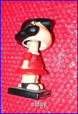 Vintage Lucy of the Peanuts Comic Strip Bobblehead c. United Features Sy