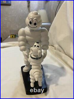 Vintage MICHELIN MAN & DOG BOBBLEHEADS Collectable