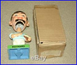 Vintage Maynard Bobblehead Nodder & Original Marked Box. Tv Show Dobie Gillis