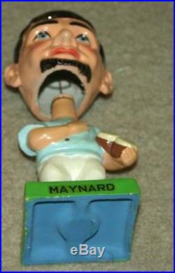 Vintage Maynard Bobblehead Nodder & Original Marked Box. Tv Show Dobie Gillis