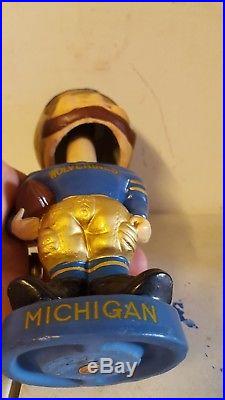 Vintage Michigan Wolverines college football Type 4 Bobblehead nodder Japan