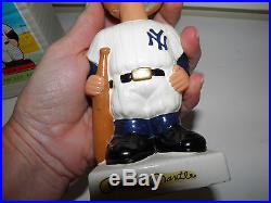 Vintage Mickey Mantle 1960's Era Bobble Head New York Yankees With Box